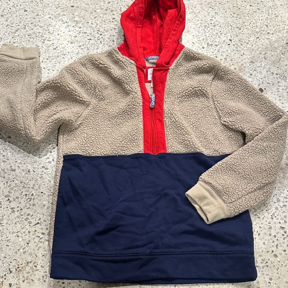 SHERPA LOOK FLEECE 1/4 ZIP  //